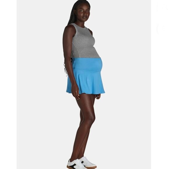 Women’s Ultra Soft & Stretchy Active Maternity Skort 2-Pack Size L - Picture 5 of 7